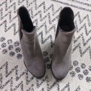 Sorel Gray Ankle Booties
